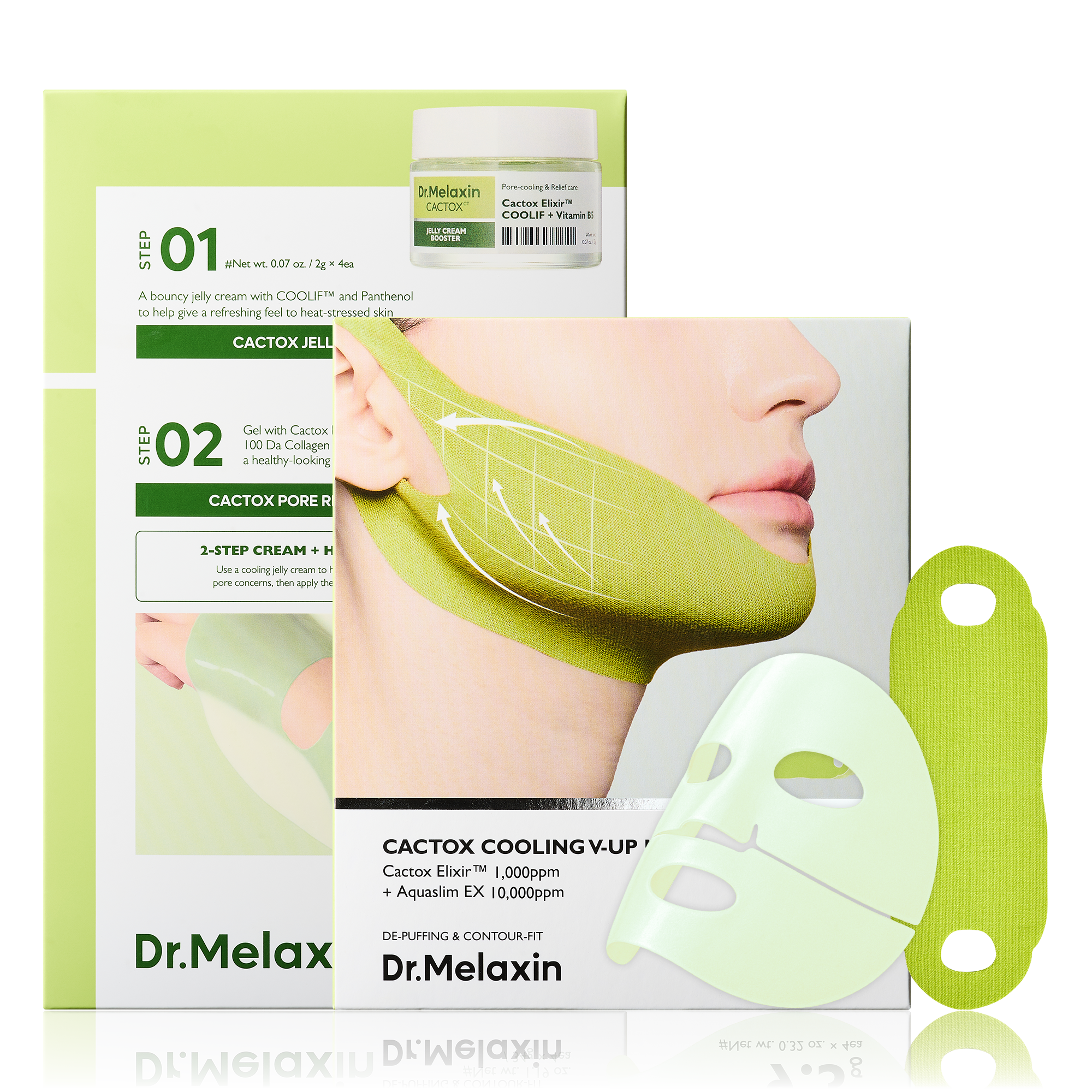 Cactox De-Puffing Pore Tox Mask Set