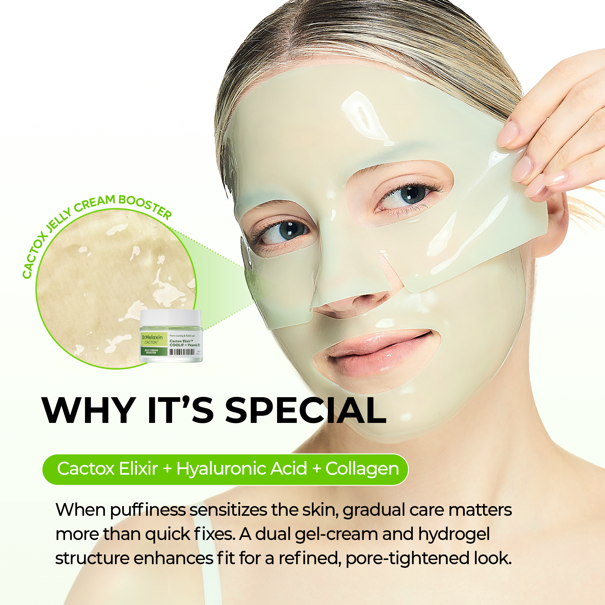 Cactox De-Puffing Pore Tox Mask Set