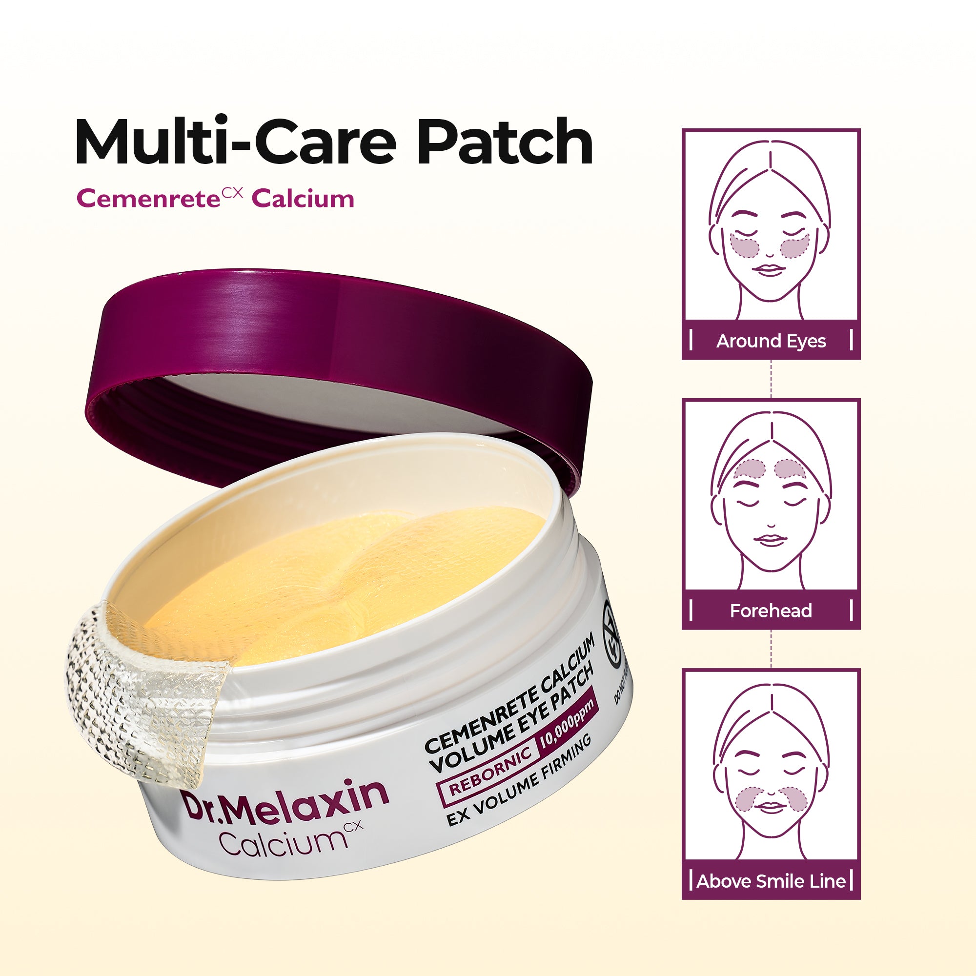 Cemenrete Calcium Volume Eye patch 60ea